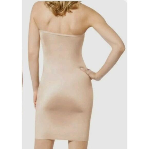 Women's Spanx Slimplicity Convertible Full Slip Shapewear in Nude size L - Picture 5 of 5